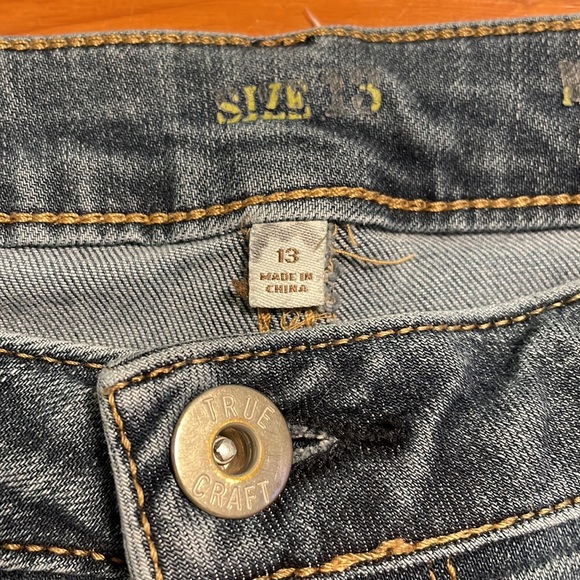 True Craft Size 13 Mid-rise Skinny jeans - Picture 4 of 7